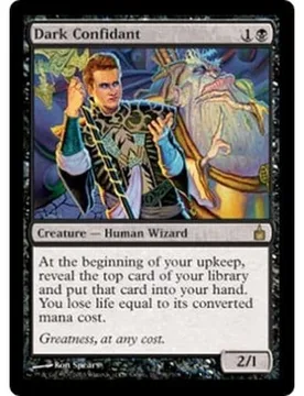 Dark Confidant (foil) - Condition: Mint / Near Mint Ravnica: City of Guilds - Magic: The Gathering - FashionsVida