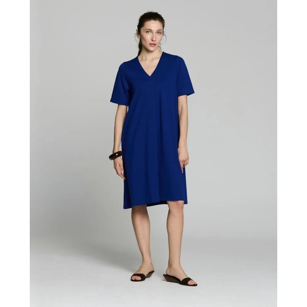 Vestido con pliege en el escote - Escorpion - FashionsVida