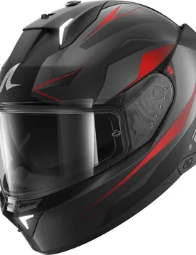 Casco Moto Integrale SKWAL i3 MEKARIUM Mat Nero Antrac taglia XL - Shark - FashionsVida