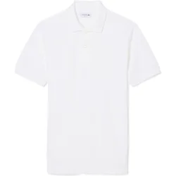 Polo de hombre de corte clásico de petit piqué con detalle bordado de manga corta