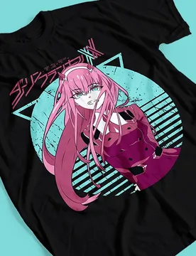T-shirt for Anime Zero Two Darling - Aliexpress - FashionsVida