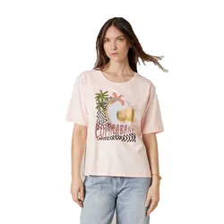Maglietta A Maniche Corte Albane Light Pink M