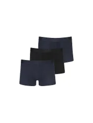 Pants 3er Pkg. open blue blau XXL Herren
