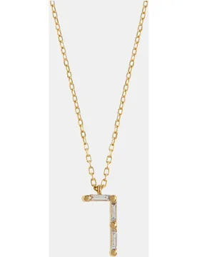 Colgante Number Ones 7 de oro y diamantes - Little Ones - FashionsVida