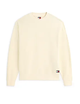 Tommy Jeans Pull-over crème S - Tommy Jeans - FashionsVida