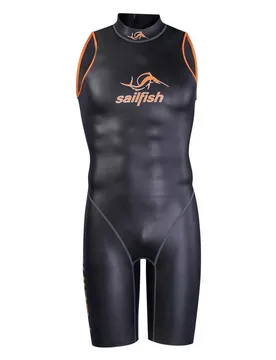Pacific 3 Sleeveless Neoprene Wetsuit Black/Anthra XL Men - Sailfish - FashionsVida