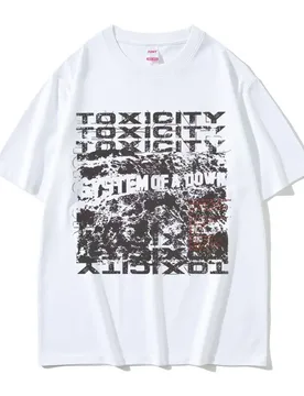System of A Down Toxicity Album Graphic T-shirt Men Women Clothing Rock Alternative Metal T Shirts Men's 90s Vintage Streetwear - Aliexpress - FashionsVida
