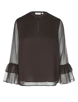 COMMA Bluse braun 42 Damen - Comma - FashionsVida