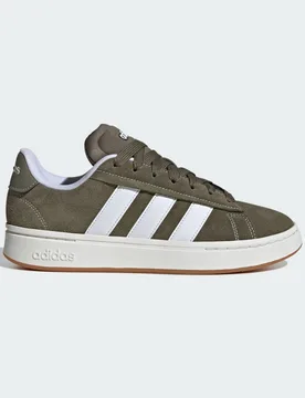 Scarpe Grand Court Alpha 47 1/3 Olive Strata / Cloud White / Gum - Adidas - FashionsVida