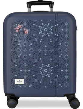 Maleta de cabina 55 cm pjl lenay abs rígida con capacidad de 44l - Pepe Jeans - FashionsVida