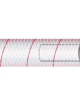 Pvc Reinforced Tubing Series 162&164 15.25 M Clear One Size unisex - Shields - FashionsVida