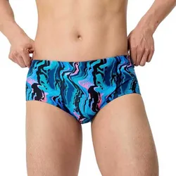 Printed 5.3in Swimming Brief Canyon Ombre / Black UK 26 Men