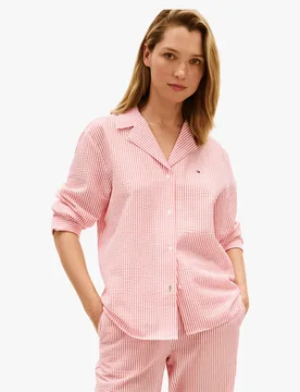 Chemise de pyjama à rayures - Tommy hilfiger - FashionsVida