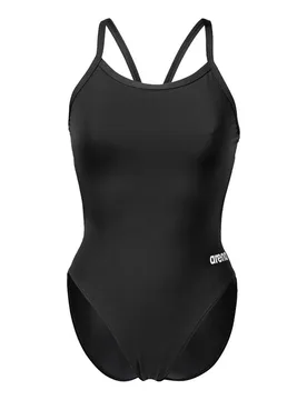 Team Challenge Solid Swimsuit Black / White FR 40 Women - Arena - FashionsVida