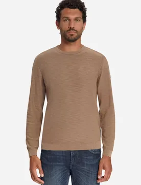 XL Pullover Crewneck Slub male - XL - FashionsVida