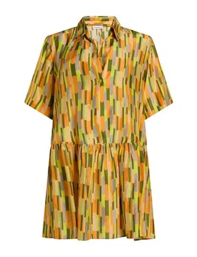 Mini-Kleid Damen Orange 34 Damen - ATTIC AND BARN - FashionsVida