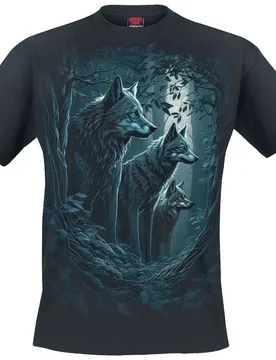 T-Shirt - Forest Guardians - S bis 4XL - für Männer - Größe L - schwarz - Männer - male - Spiral - FashionsVida