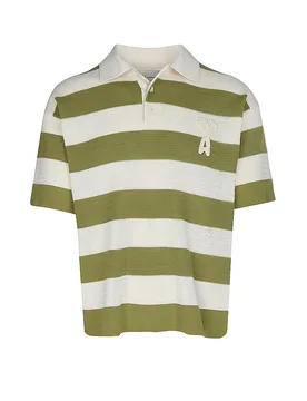 Ami Paris Polo vert S - AMI PARIS - FashionsVida