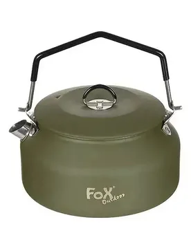 Wasserkessel Edelstahl 1 L Default Title adult - FoX Outdoor - FashionsVida