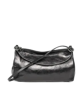 Bolso de cuero - Bolso bandolera ORNAMENT Ed. 2 negro - Ina Kent - FashionsVida
