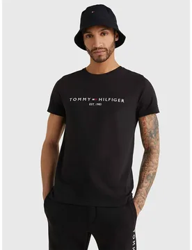 T-shirt à Manches Courtes Core JET BLACK XL - Tommy hilfiger - FashionsVida