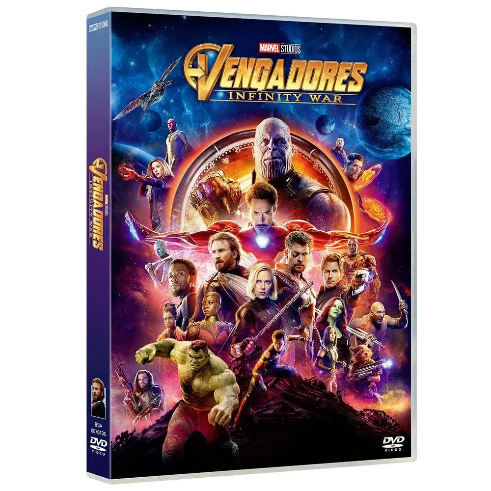 Avengers: Infinity War Dvd Espagnol Multicolor One Size unisex - Marvel - FashionsVida