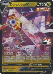 Pokemon Evolving Skies 122/203 Duraludon V (Prize Pack League Promo)