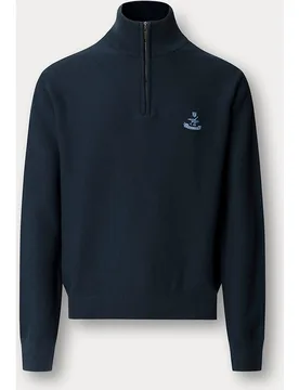 Jersey de hombre media cremallera logo Birdie - Façonnable - FashionsVida