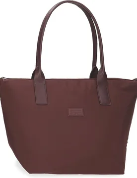 Bolso de hombro tote loop en negro - Movom - FashionsVida