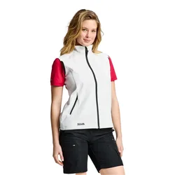 Active Softshell Vest Off White L Women