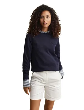 Gant Felpa 202586 Evening Blue XS - Gant - FashionsVida