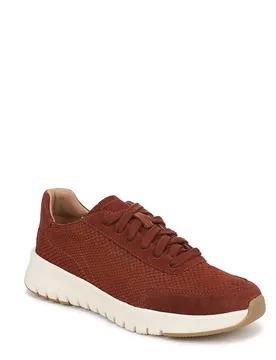 Women's Uptown Sneaker Trainers in Dark Red Size: 6 - Dark Red - Size: 6 - Vionic - FashionsVida
