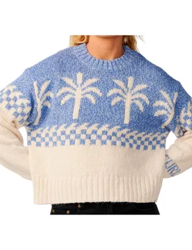 Bossa nova neps crew jersey mujer Azul (S) - Rip curl - FashionsVida