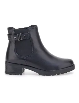 Stivaletti 15832 Neri Vera Pelle 40 - PLOCADI - FashionsVida