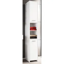 VCM Hochschrank "Zalo L" Weiß