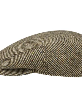 Kent Lifton Flat Cap by - beige-brown - Herren - Size: 56 cm - Stetson - FashionsVida