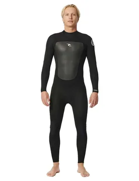 Combinaison Néoprène à Manches Longues Avec Fermeture éclair Dans Le Dos Omega 3/2 Mm Gb Steamer Slate M - Rip curl - FashionsVida