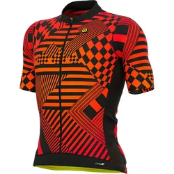 Maglia A Maniche Corte Checker Red