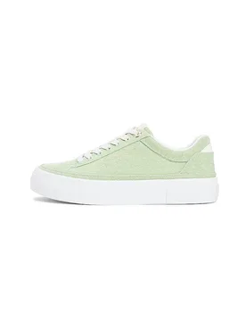 Sneaker TH FOXING hellgrün 36 damen - Tommy hilfiger - FashionsVida
