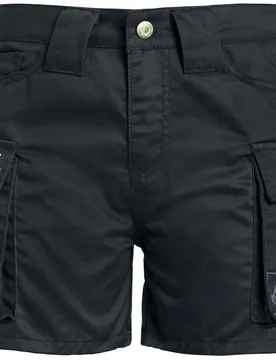 Gaming Hotpant - Rift - 27 bis 29 - für Damen - Größe 27 - schwarz - EMP exklusives Merchandise! - Frauen - female - League Of Legends - FashionsVida
