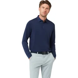 Polo Soft Touch, langarm, navy xxl