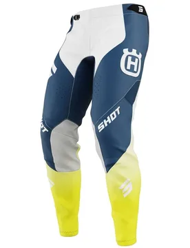 Pantaloni Moto Cross Enduro AEROLITE HVA Blu taglia 28 - Shot - FashionsVida