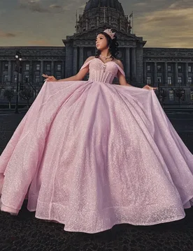 Pink Customized Gorgeous Ball Gown Quinceanera Dresses Beads Bow Tull Corset Party Birthday Vestidos 15 De XV Sweet 16 Dress - Aliexpress - FashionsVida
