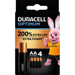 Pilas Optimum AA blister 4 unidades
