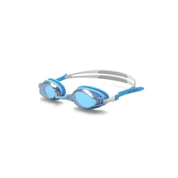 Chrome Mirror Swimming Goggles Aquarius Blue One Size Men,Women