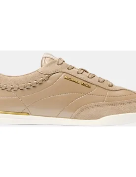 Sneakers nolan de mujer de piel con detalle costura vista en piel - MICHAEL Michael Kors - FashionsVida