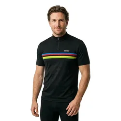 Polo A Maniche Corte Uci World Champion Black