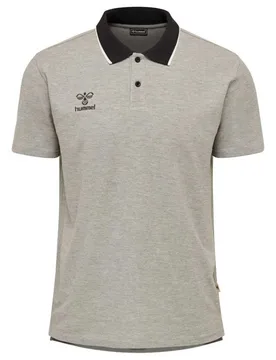 Polo à Manches Courtes Move Grey Melange S - Hummel - FashionsVida