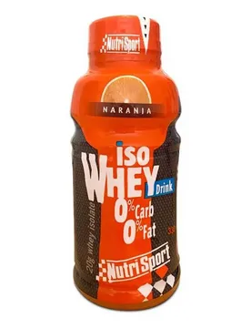 Isolat De Protéine De Lactosérum Orange 330ml 12 Unités - Nutrisport - FashionsVida