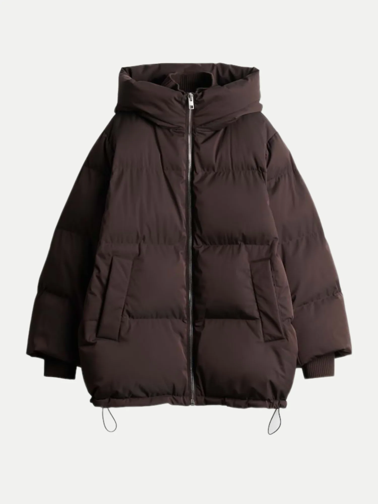 Opus Puffermantel Hilena Braun 36 - Opus - FashionsVida